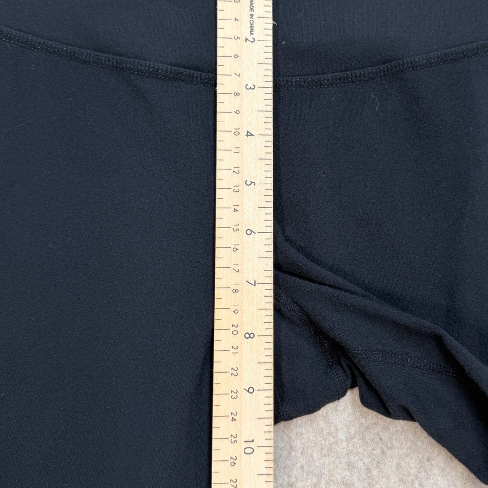 Beyond Yoga Pants Womens Size S Cropped Flare Black Athleisure Yoga Activewear - Picture 8 of 8